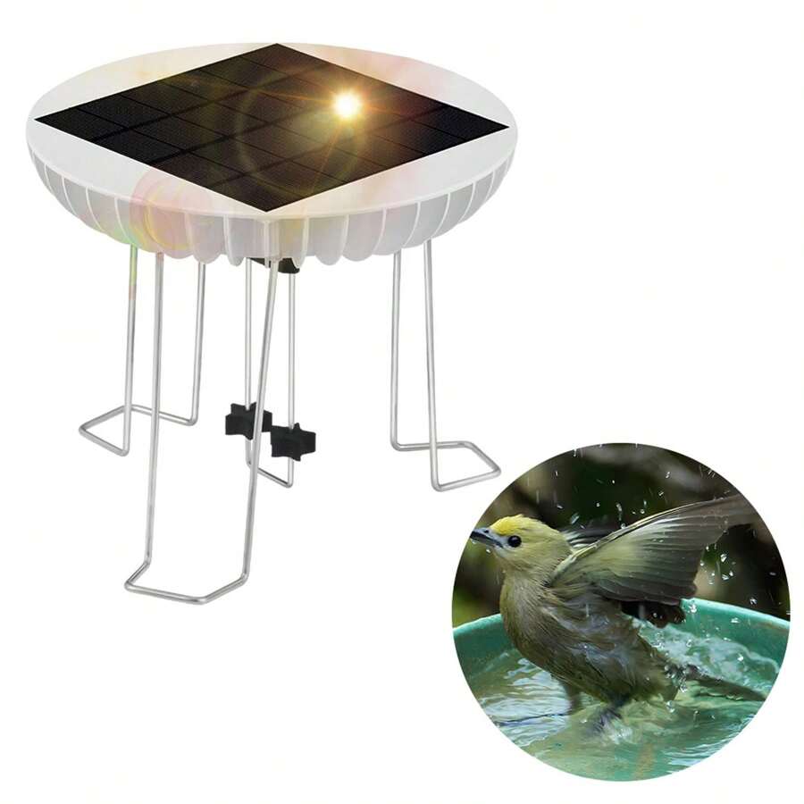 Solar Water Wiggler, 5V 2W Quiet Solar Water Agitator Water Wiggler