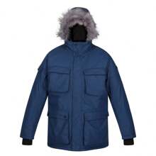 Regatta Mens Aziel Waterproof Parka (N/A) - Navy Blue - View 1