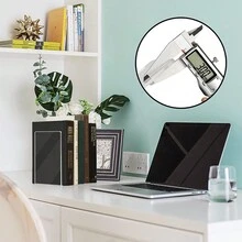 2 chiếc Bookends hình chữ L trong suốt đơn giản - Trong sáng - Xem 5