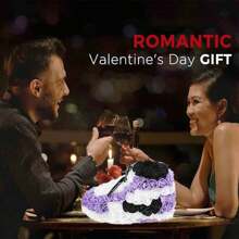 A Gift For A Man, His Boyfriend, A Gift For Him, Her Birthday Gift, A Wonderful Gift For A Woman, A Valentine's Day Gift For A Man, A Gift For 520, Multi-Colored Rose Shoes - Shoe - View 8