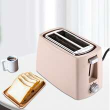 Tostadora Para Desayuno ,sandwichera, Color Rosa 110 V - Rosa vieja - Ver 6