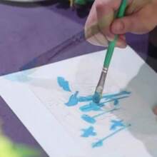 60 件可重复使用绘画模板、墙绘模板、DIY 工艺模板、木制墙绘模板、家居装饰（花卉和植物）、用于学校用品、返校 - 均碼 - 查看 5