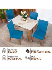Chair Covers - Azul turquesa - Ver 6