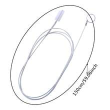 Refrigerator Drain Hole Cleaning Tool Set - Reusable Dredging Kit For Universal Drain Pipes - Keep Your Fridge Clean & Clog-Free! - Silver White - View 12