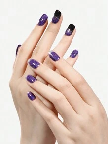 Milky White Gel Nail Polish 15ml 1 Bottle Set Needs UV Lamp Curing Long Effect Fast Drying Gel Nail Polish Is Suitable For DIY Nail Women At Home Essential Gel Nail Polish - 紫色 - 查看 4