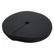 2 件装阻隔织物，透气花园地面覆盖物，农业用控制布，穿孔景观织物