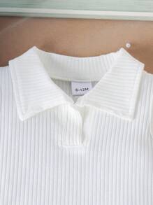 2pcs Baby Girls' Fashionable Elegant Vest And Skirt Set For Summer