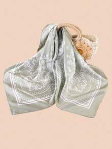 YWQLWJ 1 Khăn Bandana In Hình Học Mới Xuất Hiện Khăn Satin Có Họa Tiết Hoa Cho Phụ Kiện Tóc Nữ, Cà Vạt Cổ Chuyên Nghiệp, Khăn Quàng Cổ Vuông 70Cm, Dây Buộc Tóc, Băng Đô Lý Tưởng Để Trang Điểm Cho Bạn - Nhiều màu - Xem 15