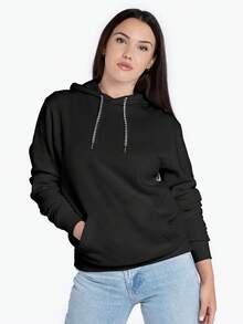 Women Sweatshirts - 黑色 - 查看 2