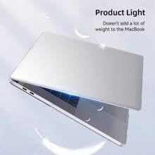 水晶透明保护壳适用于 Macbook，薄型，适用于 MacBook Air 13.3/13.6 A2681/15/11.6 Pro 13.3/14.2 A2442 A2779/16/15.4/16.2 英寸 - 無色 - 查看 4