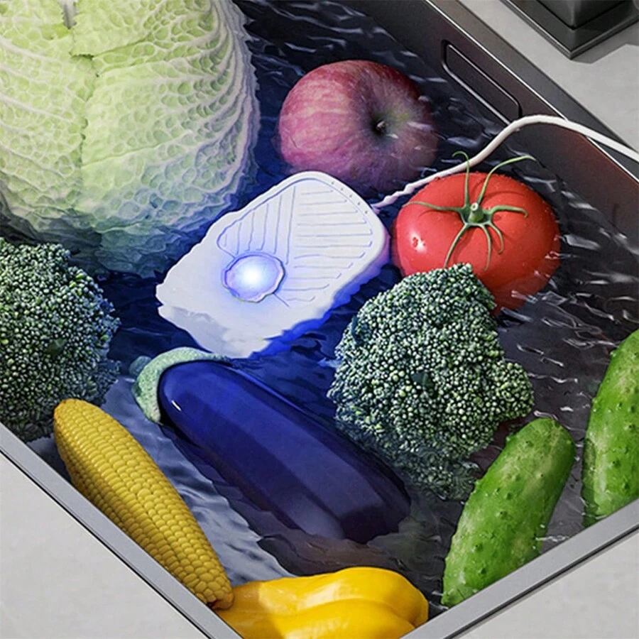 Fruit & Vegetable Washing Machine Wireless Food Purifier Portable