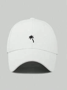 Street Women's Printed Coconut Tree Baseball Cap Outdoor Adjustable Sun Protection Casual Cap, Suitable For Spring/Autumn Travel, Beach Vacation, Men's Sun Hat Y2K Style Youth Hat Halloween - Embroidery - View 10