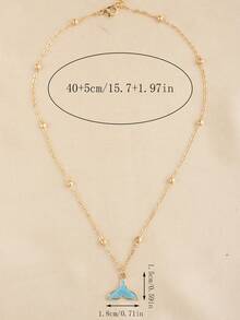 Collar colgante de playa de estilo vacaciona...te, Collar de playa, Océano, Adecuado para usar diariamente por todos - Multicolor - Ver 11