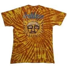 Sublime | Official Band T-Shirt | Sun Face (Dip-Dye) - 48-Hour Fast Shipping!  - Orange - View 2