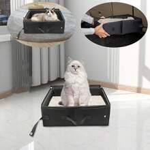 1入折疊式貓砂袋，貓砂盆，貓砂箱，便攜式貓砂盆