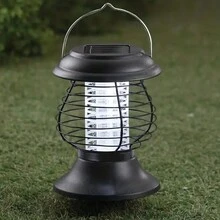 1 Đèn Diệt Muỗi Chạy Bằng Năng Lượng Mặt Trời Đèn đuổi côn trùng không thấm nước để sử dụng ngoài trời và treo trong vườn-Diệt côn trùng, lý tưởng cho muỗi/bướm đêm/ruồi - Nhiều màu - Xem 6