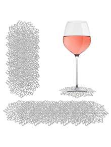 Decorative Placemats And Coasters Set, Including Non-Slip And Heat-Resistant Placemats And Coasters, Suitable For Table And Kitchen Decoration - Multicolor - View 26