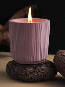 1 pieza Taza de aromaterapia de yeso/concreto DIY con moldes de silicona para almacenamiento de yeso y acabado espejo, decoración creativa