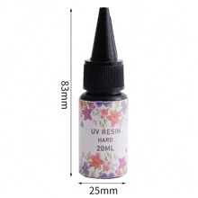 UV專用树脂透明，硬度高，升級版晶瑩剔透環氧樹脂，預混合UV固化樹脂，適用於手工藝品首飾製作 - 玫瑰花 - 查看 6