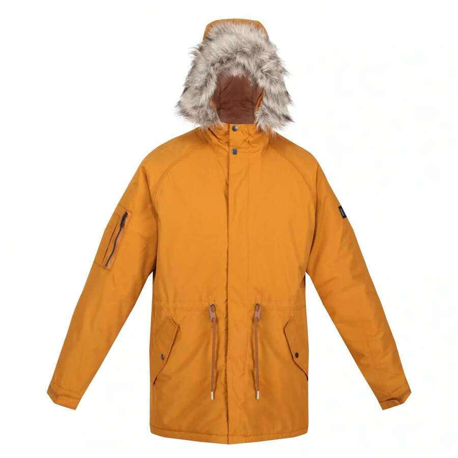 Regatta Mens Salinger III Parka (N/A) - Burnt Orange - View 1