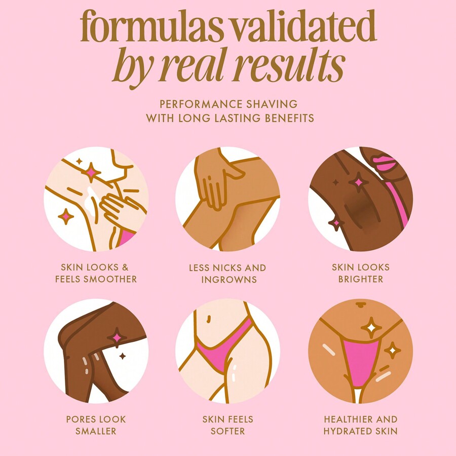 GZE PreShave Exfoliator For Bikini Area Ingrown Hair Treatment And Body Scrub Bikini