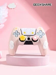 GeekShare Star Wings Silicone Grip Controller Skin Protective Cover - Pink - View 1