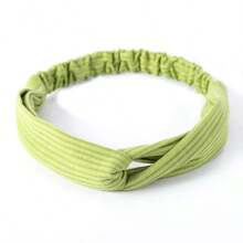 1 Piece Summer Headbands For Women Short Hair Boho Twist Knot Head Band Elastic Hair Bands For Women's Hair Cute Wrap Headbands Fashion Hair Accessories, Solid Color - Multicolor - View 18