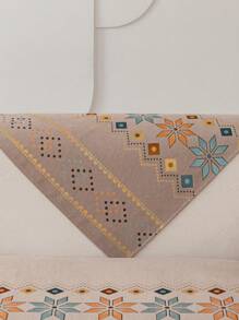 1pc All Season Sofa Cushion Cover, Bohemian Modern Minimalist Non-Slip Sofa Seat Pad, Dust-Proof Washable Sofa Throw Cover, Suitable For Bedroom, Office, Living Room, L-Shaped Sofa And 1-2-3-4 Seat Covers - Coffee Brown - View 7