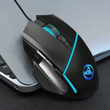 Bộ Combo Bàn Phím Và Chuột HXSJ, Bàn Phím RGB 68 Phím Có Chuột, USB Plug-And-Play, Thích Hợp Cho Gia Đình, Văn Phòng Và Chơi Game - Đen và trắng - Xem 8