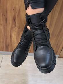 Women Ankle Boots & Booties - 黑色 - 查看 6