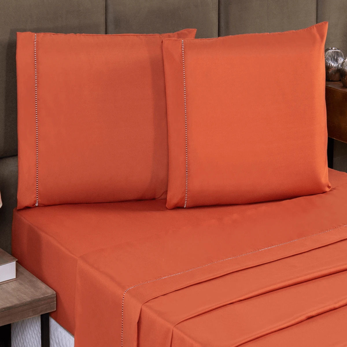 Sheet Sets With Pillowcases - 紅陶 - 查看 1