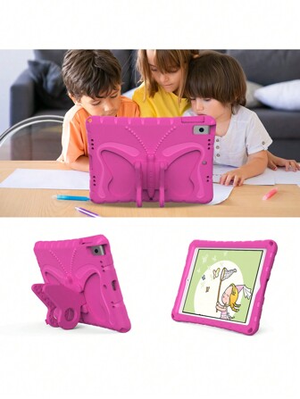 Apple High Quality EVA Material Butterfly Stand Shock Proof And Drop Proof Protective Case Suitable For Multi-Brand Children Tablets