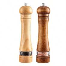 Set de 1 pieza de molinillo de pimienta manual con botella y base de molienda para moler pimienta negra y crear sazonadores - Multicolor - Ver 7