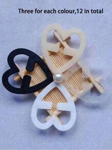 Set de 12 cierres invisibles para sujetador con formas de mariposa, corazón y flor de ciruelo, solución perfecta para correas de sujetador que se resbalan, cuidado del Body para viajes, deportes, al aire libre, cinturones de enfriamiento para el verano, playa y viajes