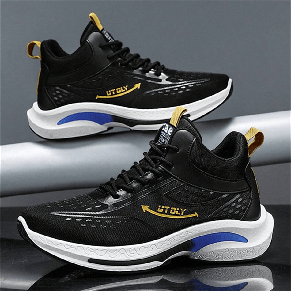 Men's Ultra Light 2025 New Versatile Anti-Slip Running Sneakers, Casual White Athletic Shoes