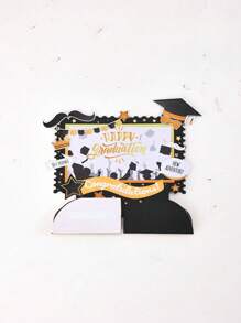 1pc Personalized Photo To Custom Graduation Decorations Class Of 2024 Graduation Party Decorations Honeycomb Centerpiece Table Decorations