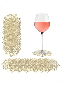 Decorative Placemats And Coasters Set, Including Non-Slip And Heat-Resistant Placemats And Coasters, Suitable For Table And Kitchen Decoration - Multicolor - View 27