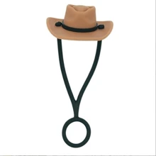 10mm牛仔帽矽膠吸管套，適用於30/40盎司杯，可愛有趣的馬克杯吸管封口配件，男女適用禮物 - 粉色 - 查看 19