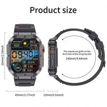 LIGE Reloj Inteligente Lige Con Llamadas, Música, Detección De Frecuencia Cardíaca, Detección De Presión Arterial, Detección De Oxígeno En Sangre, Detección De Frecuencia Cardíaca Todo El Día, Pantalla De Tiempo, Cuenta De Pasos, Calorías, Distancia, Tiempo De Sueño, Pantalla De Encendido Y Apagado, Cronómetro, Modo Deportivo Múltiple