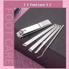 Juego De Manicura Conjunto De Cortauñas De Acero Inoxidable 26 pcs, Sets De Aseo Profesional Para El Cuidado De La Piel De Las Manos, Los Pies Y Las Uñas, Con Estuche De Viaje