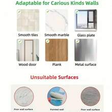 1入掛牆式眼鏡收納架，塑料掛鏡收納架，太陽眼鏡展示架，家居節省空間收納組織器，家居裝飾，新年禮物，男士禮物，女士禮物 - 彩色 - 查看 3