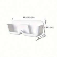 1入掛牆式眼鏡收納架，塑料掛鏡收納架，太陽眼鏡展示架，家居節省空間收納組織器，家居裝飾，新年禮物，男士禮物，女士禮物 - 彩色 - 查看 6