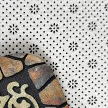 1 Thảm chùi chân trang trí trong nhà họa tiết hoa Paisley chống trượt-Bền, có thể giặt bằng máy, chống bám bẩn & chống trượt - Nhiều màu - Xem 5