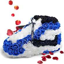 A Gift For A Man, His Boyfriend, A Gift For Him, Her Birthday Gift, A Wonderful Gift For A Woman, A Valentine's Day Gift For A Man, A Gift For 520, Multi-Colored Rose Shoes - Shoe - View 11