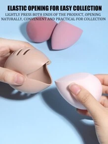 Hộp đựng bông trang điểm bằng silicon, hộp bảo quản bông trang điểm, bông tán kem nền thoáng khí, hộp đựng bông trang điểm chống bụi thoáng khí, hộp đựng bông trang điểm chống vỡ, thích hợp cho du lịch. Giá đỡ bông trang điểm, hộp bảo vệ bông trang điểm thoáng khí, hộp tán kem nền bằng silicon dành cho bông nền khô/ướt, hộp tán kem nền chống bụi khi đi du lịch, trang điểm, giá rẻ, trang trí phòng, bàn trang điểm, du lịch, phòng ngủ, phụ kiện trang điểm, bông phấn, bông tán kem nền, bông phấn phủ, bông trang điểm, giá rẻ, quà tặng Giáng sinh, dụng cụ trang điểm, đồ rẻ tiền, quà tặng, quà tặng cho phụ nữ, quà Giáng sinh, quà khuyến mãi, du lịch, đồ rẻ tiền, đồ dùng cần thiết khi đi du lịch - Nhiều màu - Xem 4