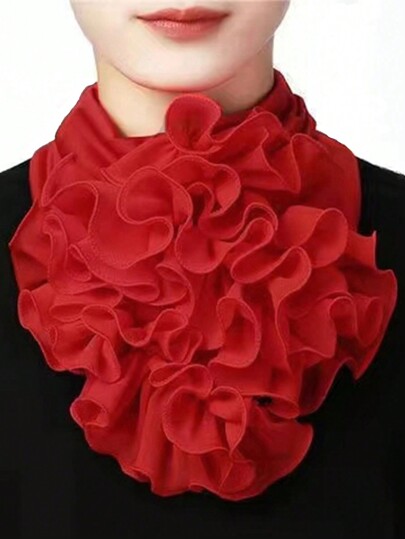 1pc Ladies' Colorful Versatile Fashion Head Scarf For Daily Wear Valentine's Day Valentines