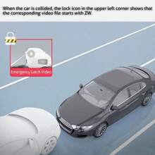 Cámara frontal y trasera Dash Cam CAR DVR, grabadora de video para el automóvil, caja negra FULL HD 1080P, grabador de conductor con visión nocturna - tarjeta de memoria 32G - Ver 6