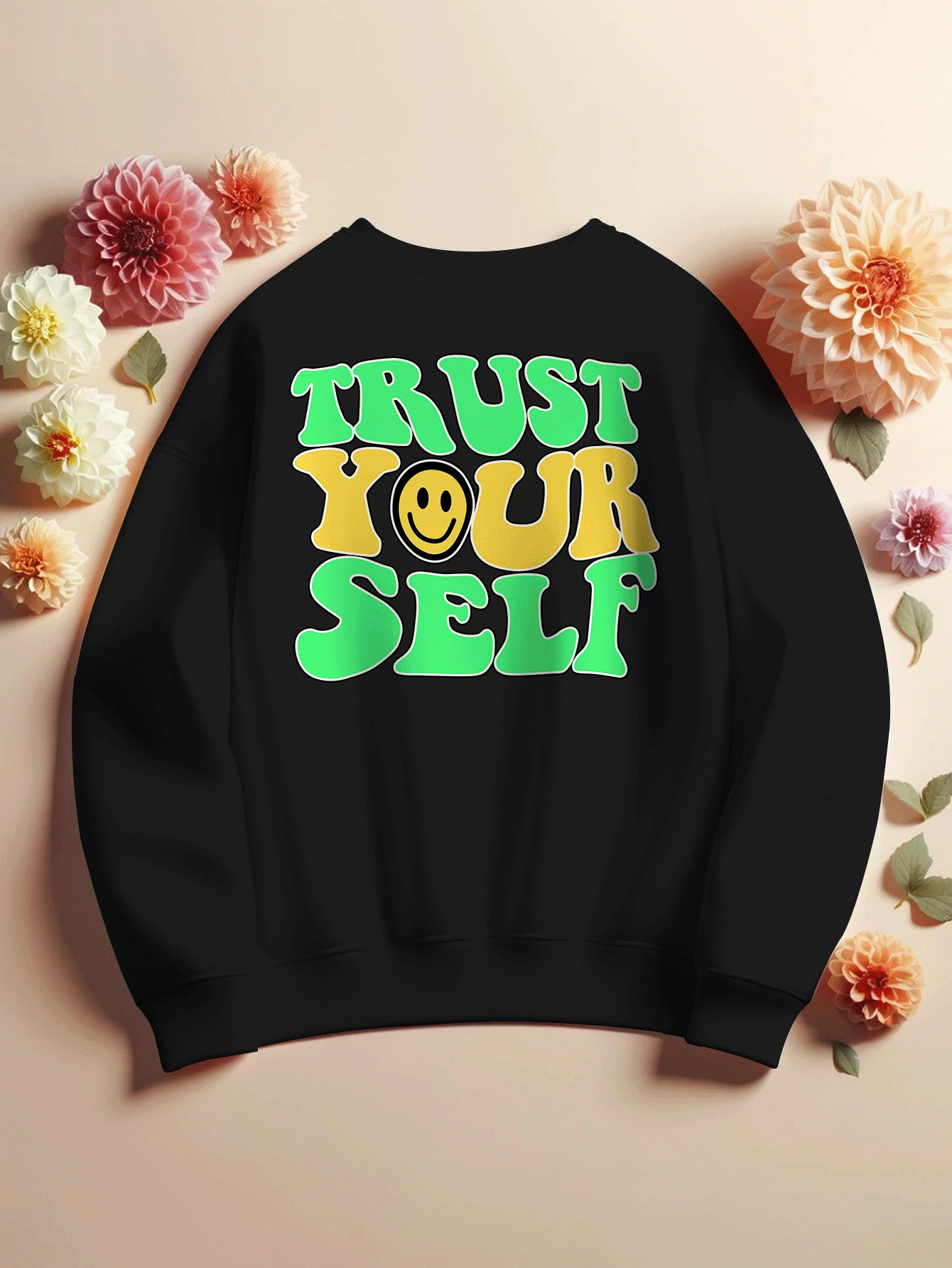 Women Sweatshirts - 黑色 - 查看 1