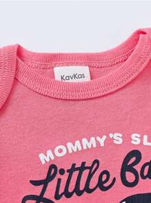 Body de manga curta com estampa de raposa para bebês meninas, ideal para o verão. - Multicolorido - Ver 2