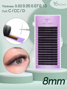 SONG LASHES 嫁接睫毛延长自然C CC D 卷翘俄罗斯卷翘0.05 0.07 0.10 0.15 0.20长度睫毛簇,睫毛簇,单根睫毛,睫毛,假睫毛 - CC - 查看 13